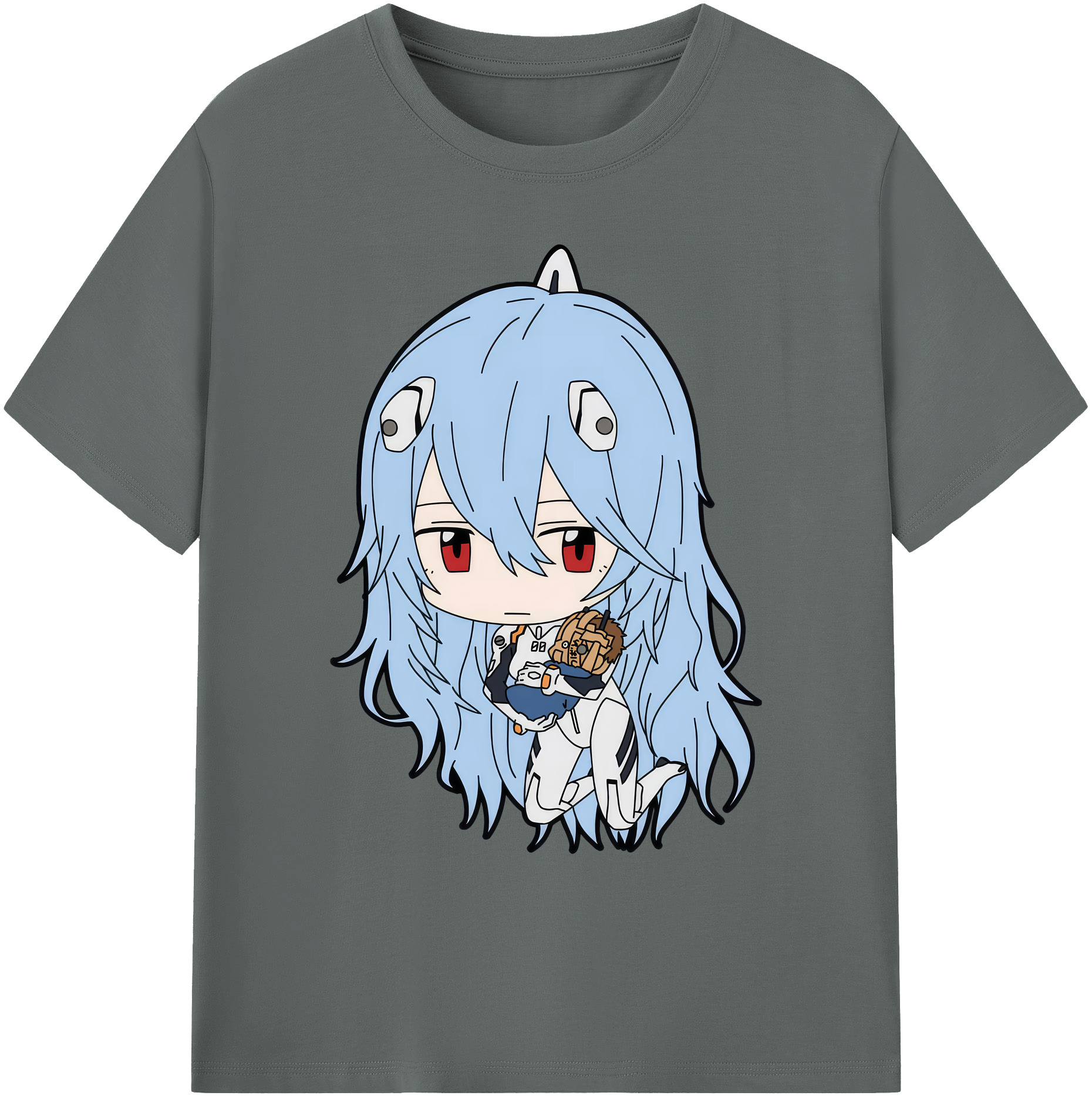 （画像用） EVA 新世紀エヴァンゲリオン 綿100％ メンズ半袖Tシャツ｜肌触りやわらか＆通気性